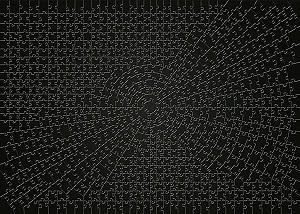 Пазл Ravensburger Crypt Black 12000054 736 деталей від 14 років Black synthetic.ua - Фото 1