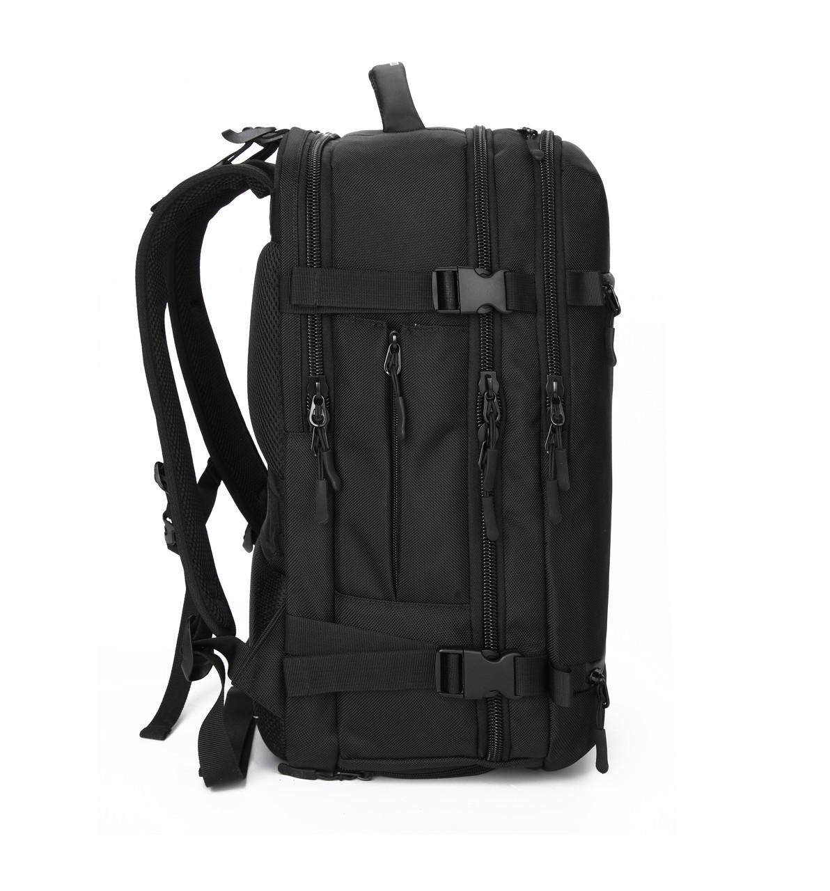 Рюкзак городской Ozuko 8983L 35л с отделением для ноутбука до 17 USB Black 16202, фото №3 Рюкзак городской Ozuko 8983L 35л с отделением для ноутбука до 17 USB Black 16202, фото №3