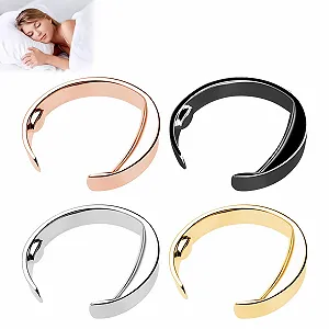Кольцо против храпа регулируемое, 4 шт. Легкое кольцо - Фото 1