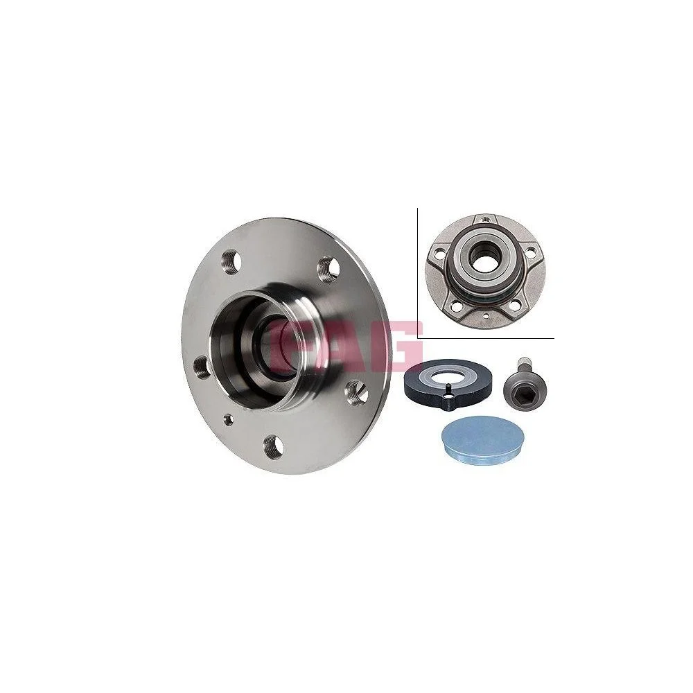 Комплект подшипника ступицы Schaeffler FAG 713 6108 90 для AUDI AUDI (FAW) задний мост, фото №1 Комплект подшипника ступицы Schaeffler FAG 713 6108 90 для AUDI AUDI (FAW) задний мост, фото №1