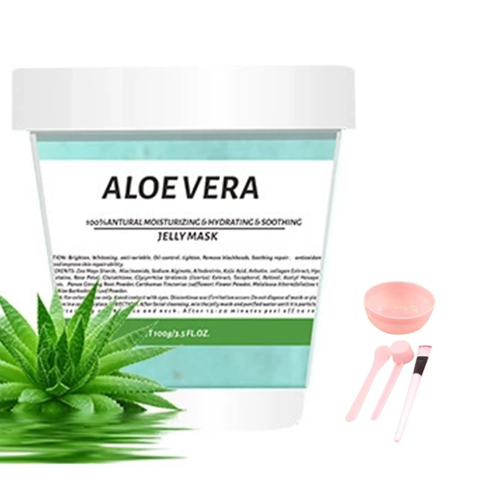 Маска для обличчя порошкова Aloe Vera Peel-Off Зволожуюча, фото №1