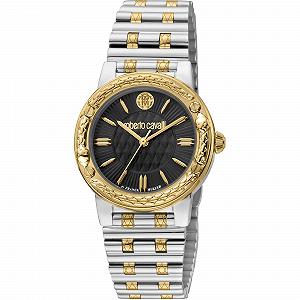 Жіночий аналоговий годинник Roberto Cavalli by Franck Muller RV1L188M0091, чорний - Фото 1