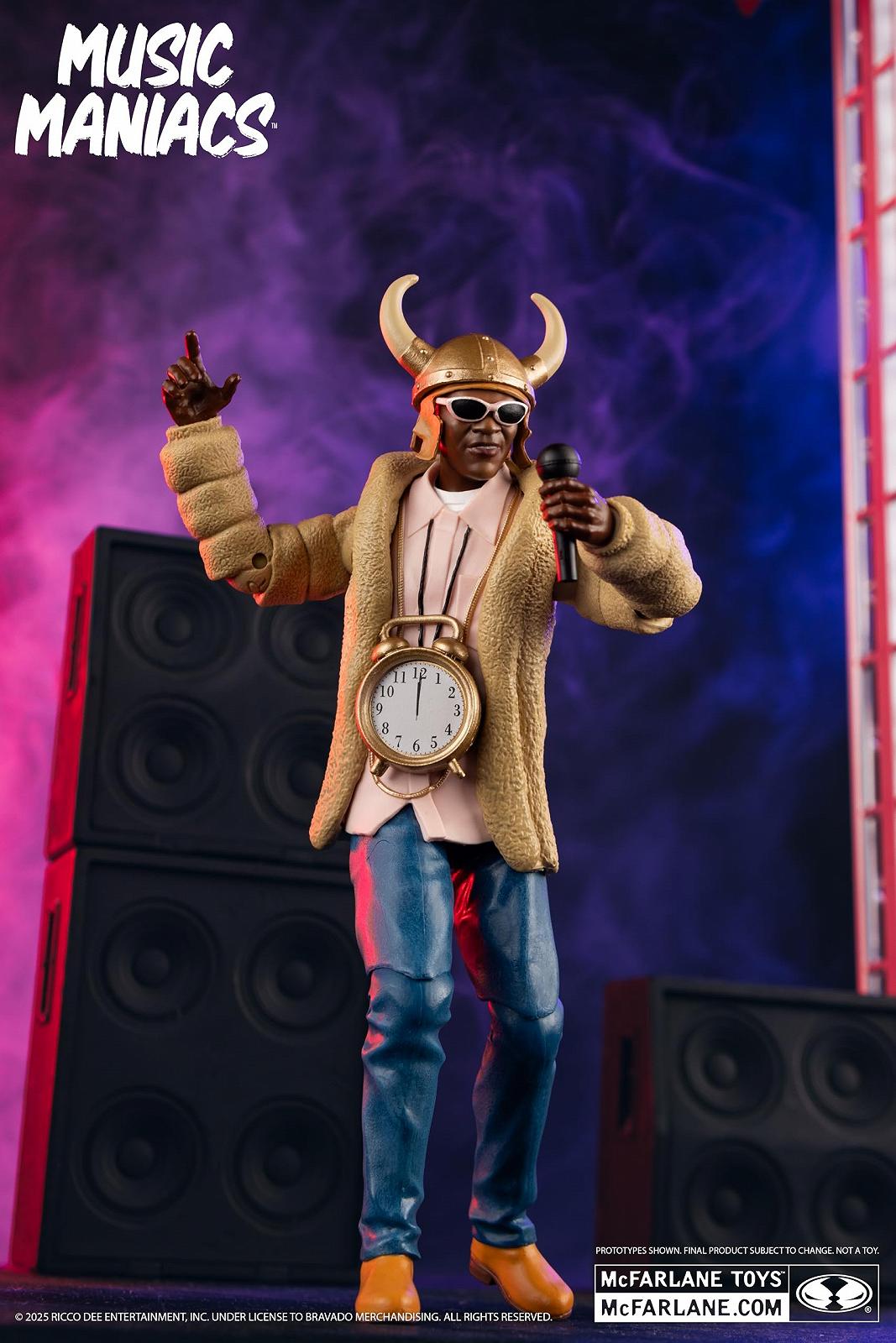 Фігурка Music Maniacs Hip Hop Flavour Flav, 16 см, фото №11