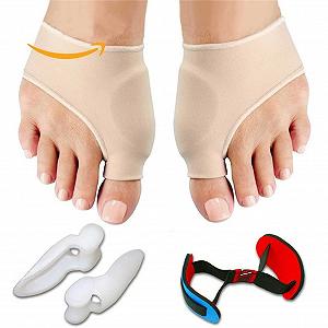 Разделитель для пальцев ног Hallux Valgus TMXKOOK, Корректирующая повязка-носки - Фото 1