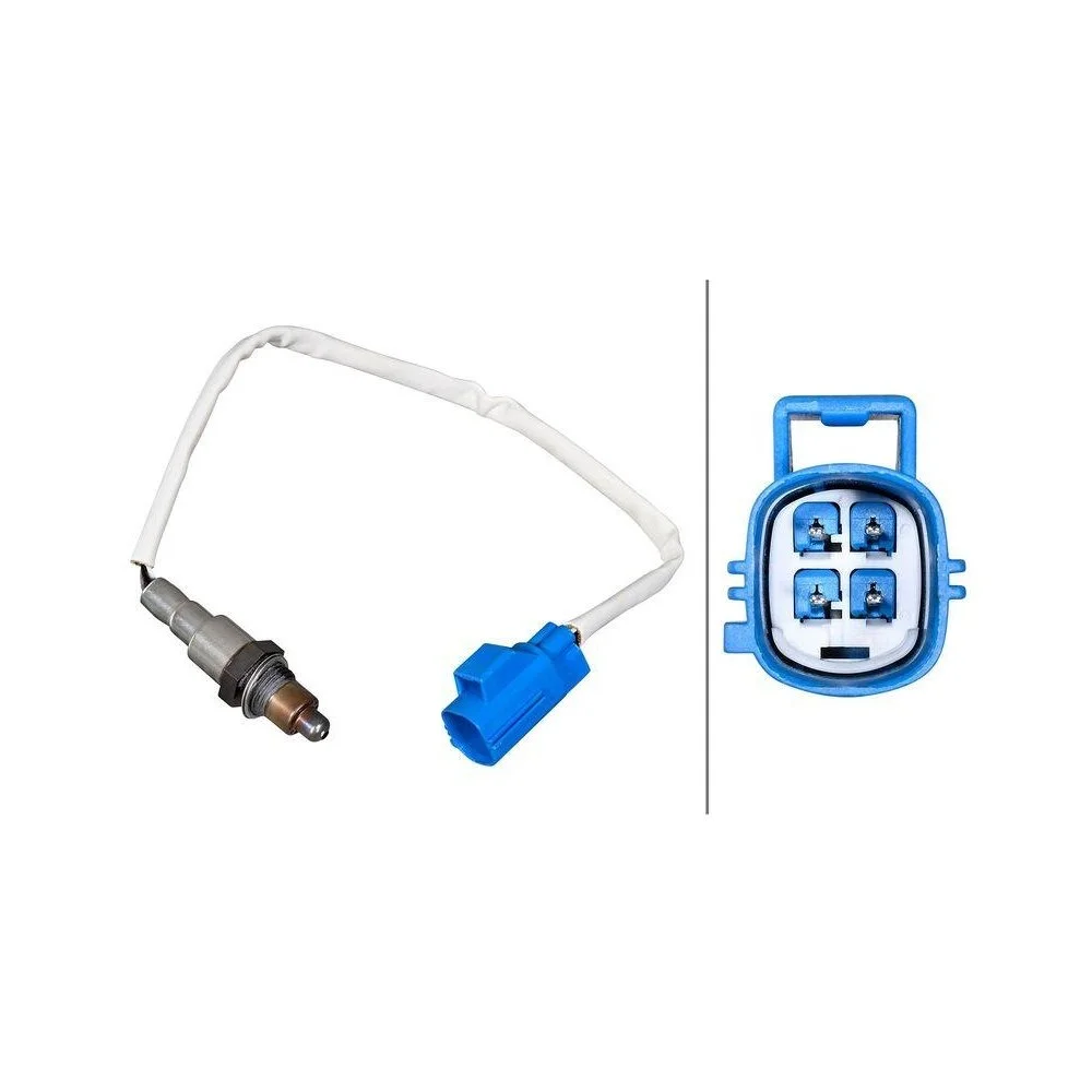 Лямбда-зонд HELLA 6PA 358 221-201 для FORD JAGUAR, после катализатора, верхний, нижний, фото №1