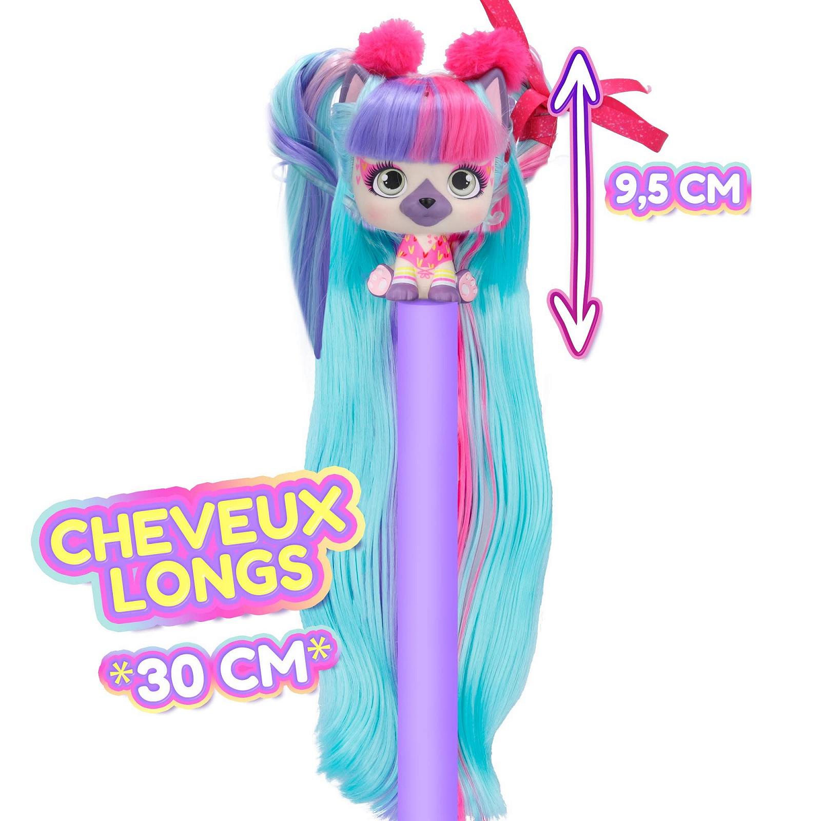 Фігурка VIP PETS Bow Power Natty S6 Колекційна з довгим волоссям для стильного оформлення, фото №3