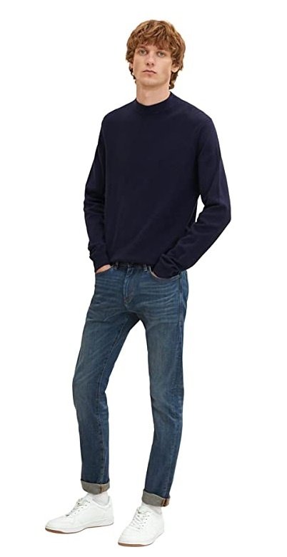 Джинсы Tom Tailor Slim 1032767-10127 Синий M, фото №2