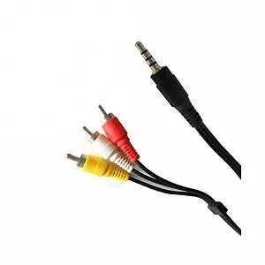 Кабель мультимедийный Jack 3.5mm M to 3xRCA 1.5m ProfCable (ProfCable6-150) - Фото 1