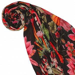 Пашмина Lorenzo Cana Мягкая Шерсть Цветочный узор 70 см x 180 см, разноцветный synthetic.ua - Фото 1