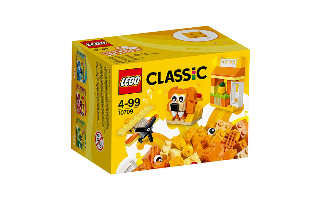 Конструктор Лего LEGO Classic Оранжевая творческая коробка (10709), фото №1