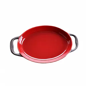 Форма для запікання Керамічна з ручками жаростійка гладка поверхня - Фото 1