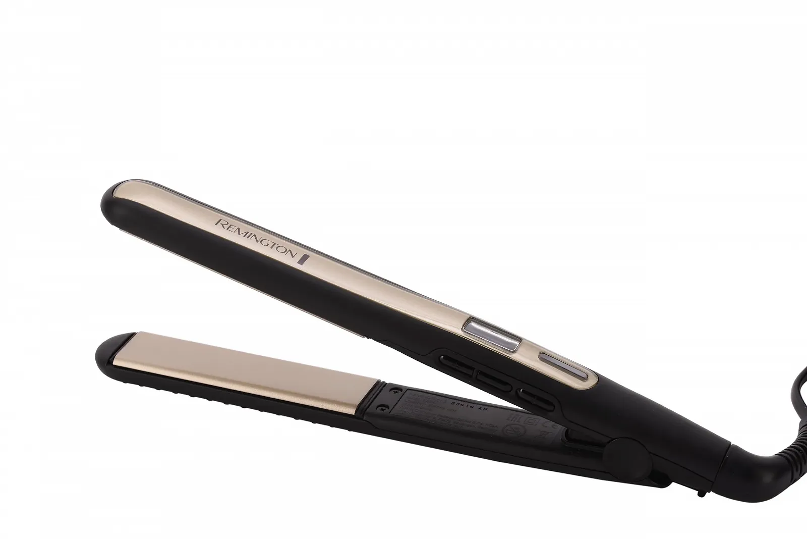 Выпрямитель волос Remington Sleek & Curl S6500 керамическое покрытие черно-бежевый, фото №9