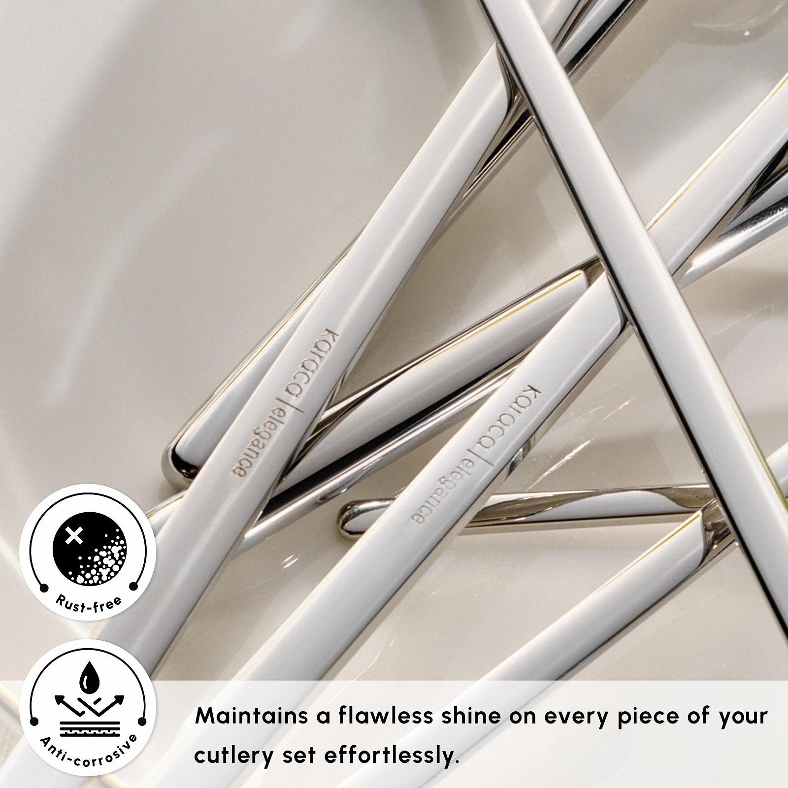 Набор столовых приборов на 12 персон Karaca Focus Elegance 84 предмета, фото №7 Набор столовых приборов на 12 персон Karaca Focus Elegance 84 предмета, фото №7