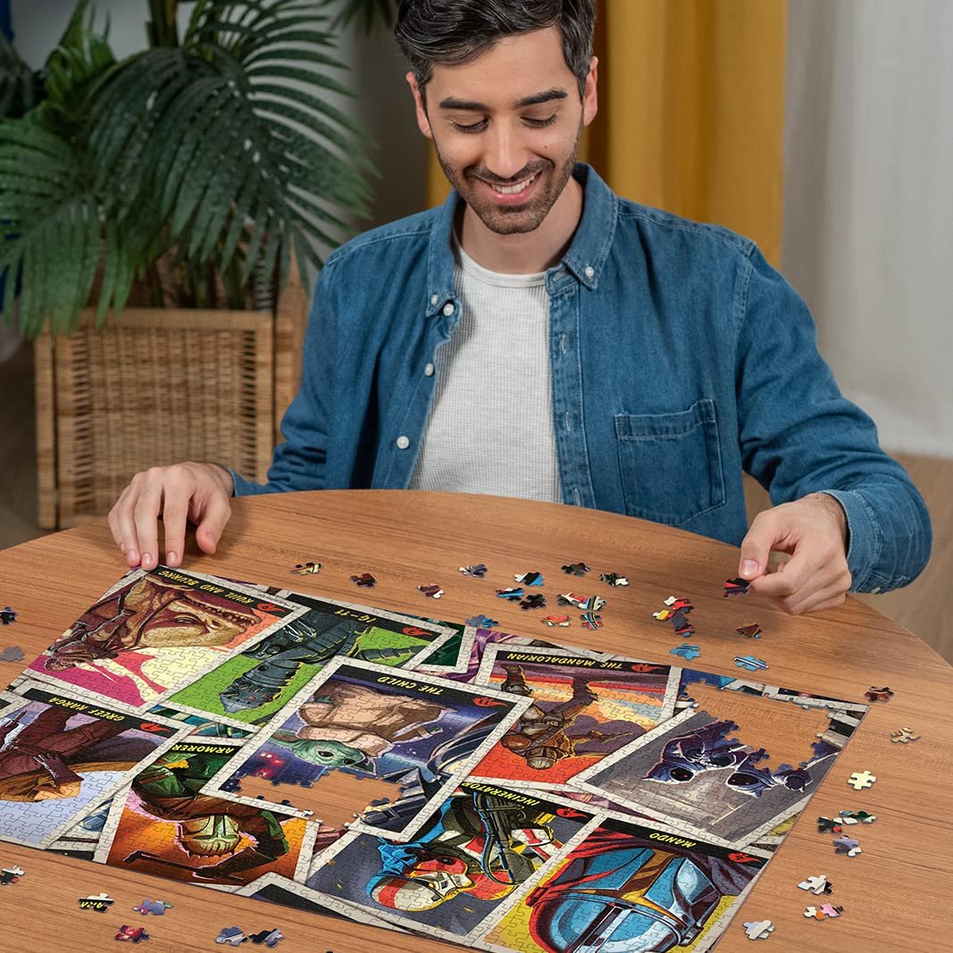 Пазл Ravensburger Star Wars The Mandalorian 1000 элементов, фото №4