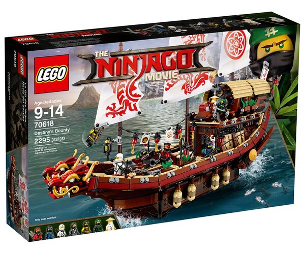 Конструктор LEGO NINJAGO Корабль Дар Судьбы 70618, фото №1