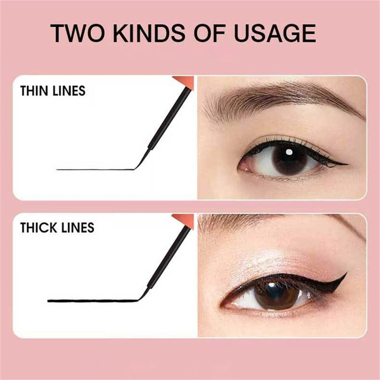 Рідка Підводка Чорний, 3 мл, фото №7 Рідка Підводка Чорний, 3 мл, фото №7