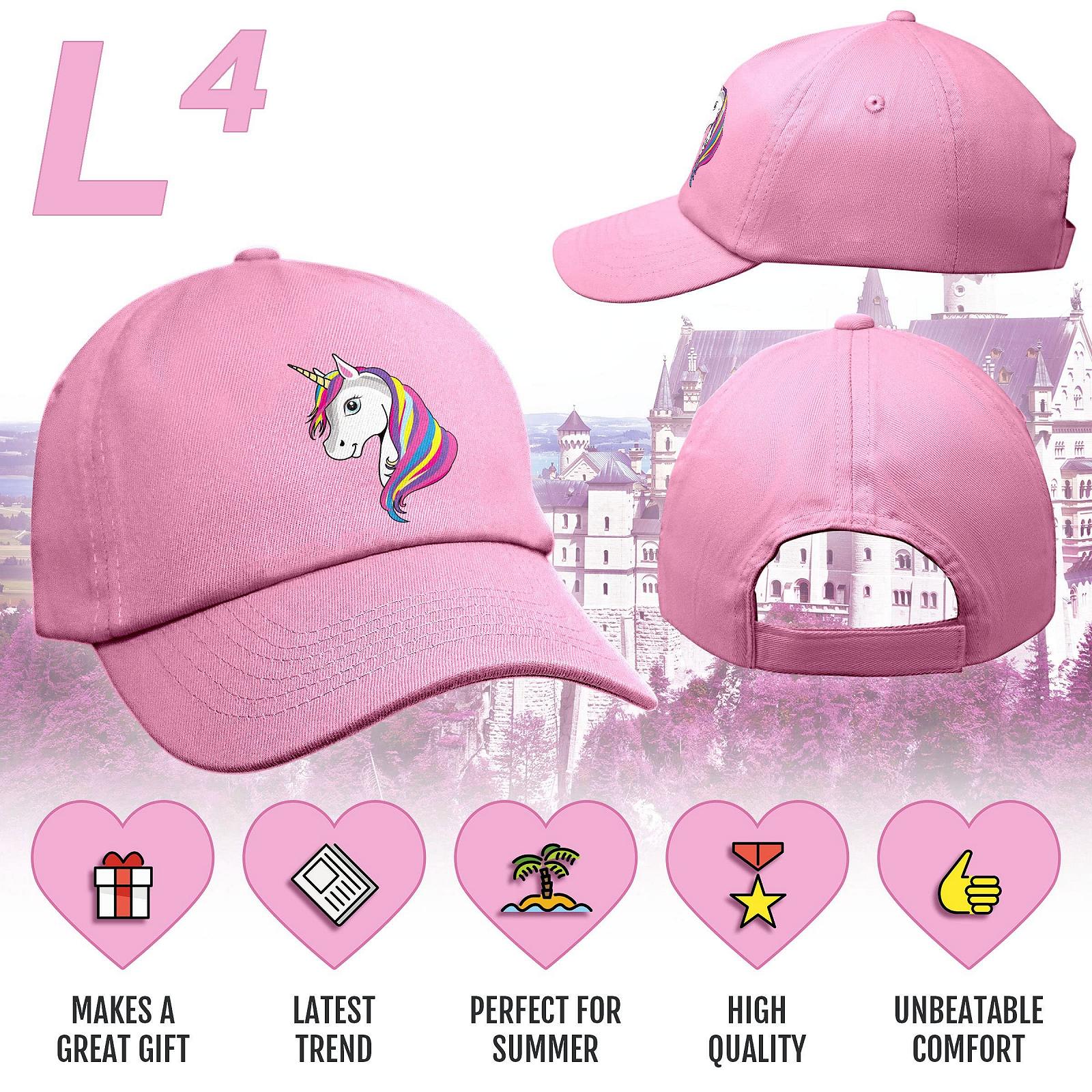 Бейсболка L4 Единорог Радужная Детская, фото №2