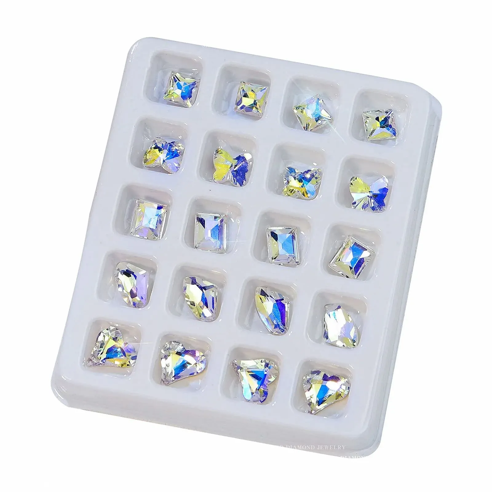 Livecitys 3D Прикраса для нігтів Серце Любові D, фото №1