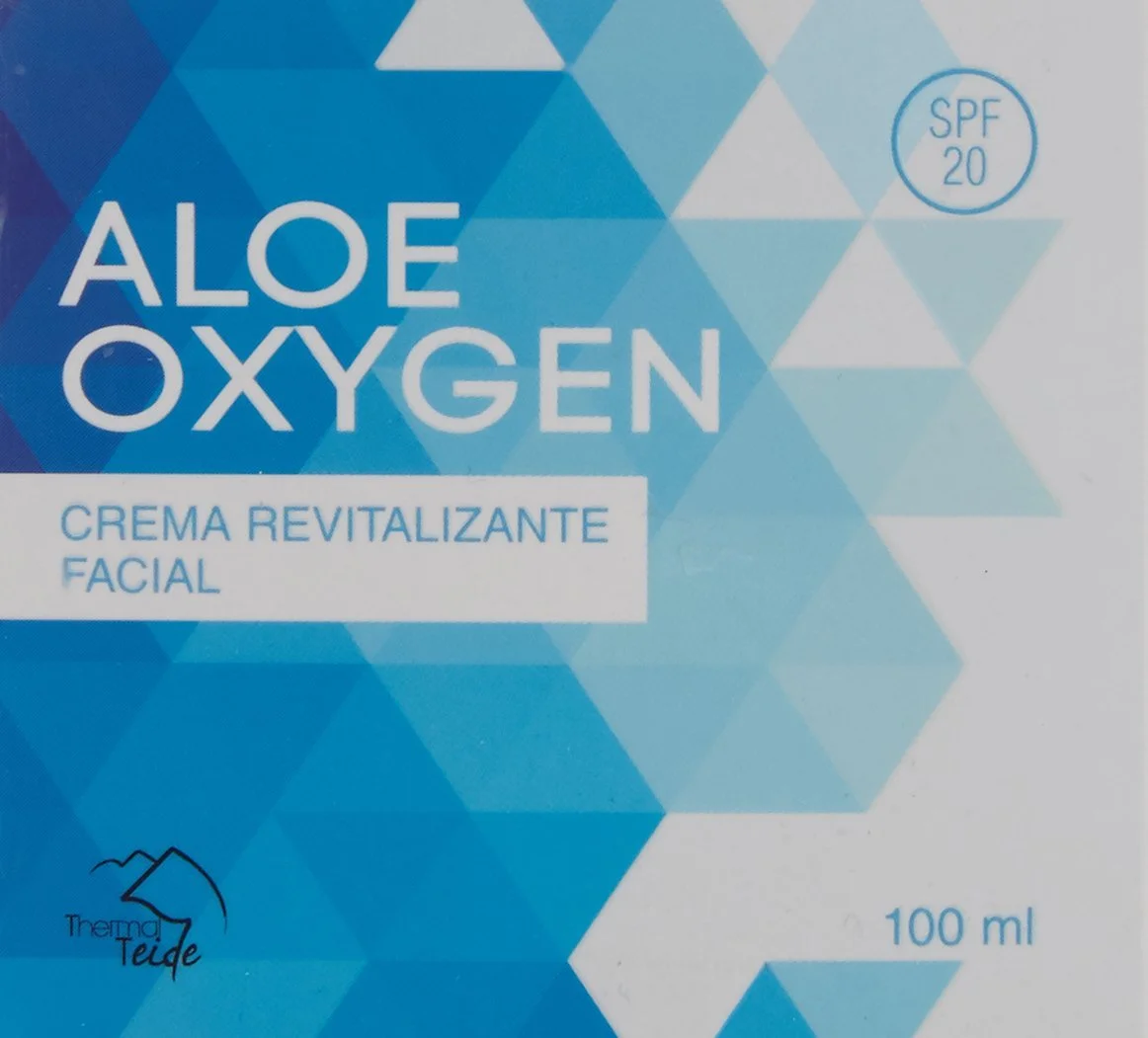 Ревіталізуючий денний крем для обличчя Aloe Oxygen FPS 20 100 мл, фото №2