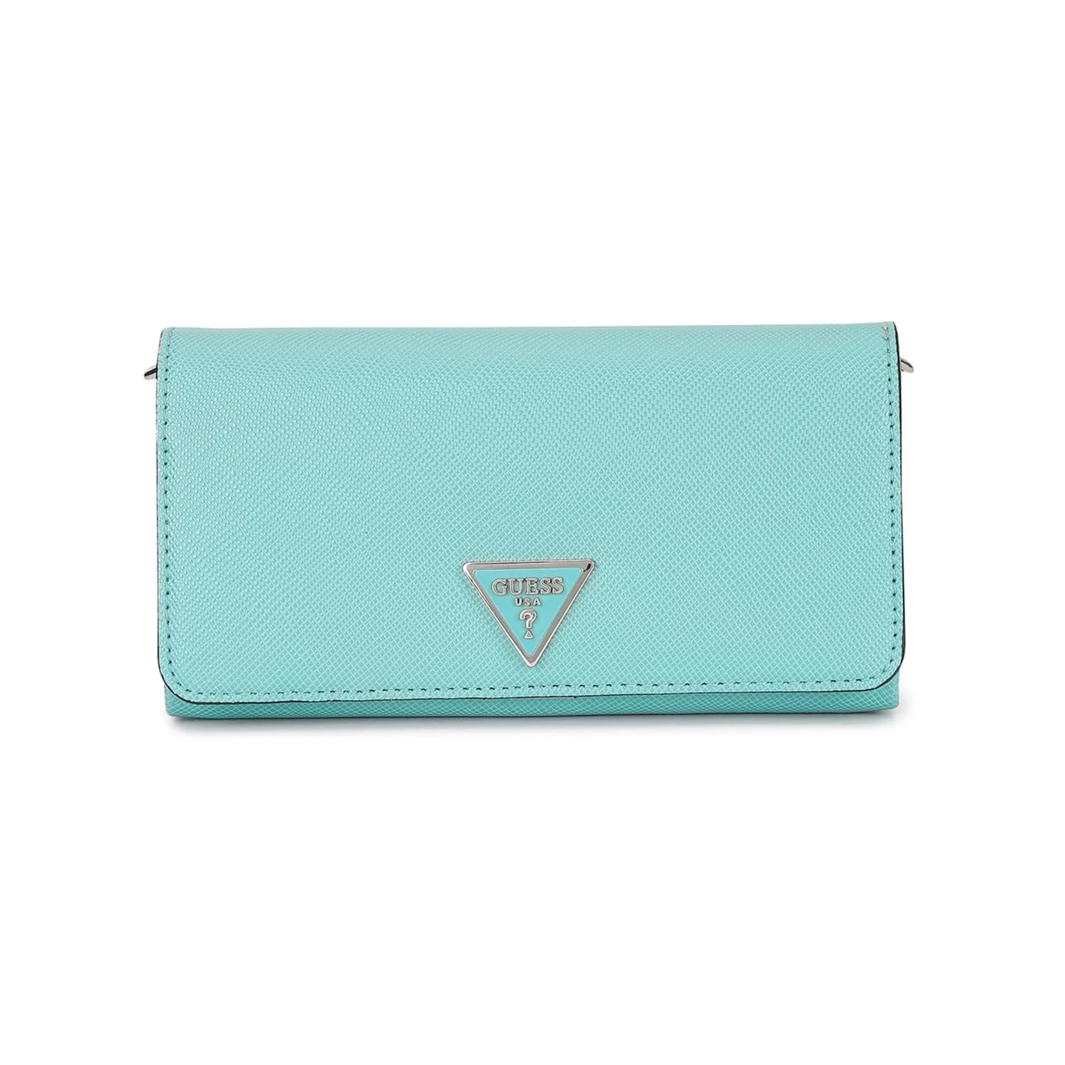 Міні-органайзер через плече GUESS Noelle Teal, фото №6