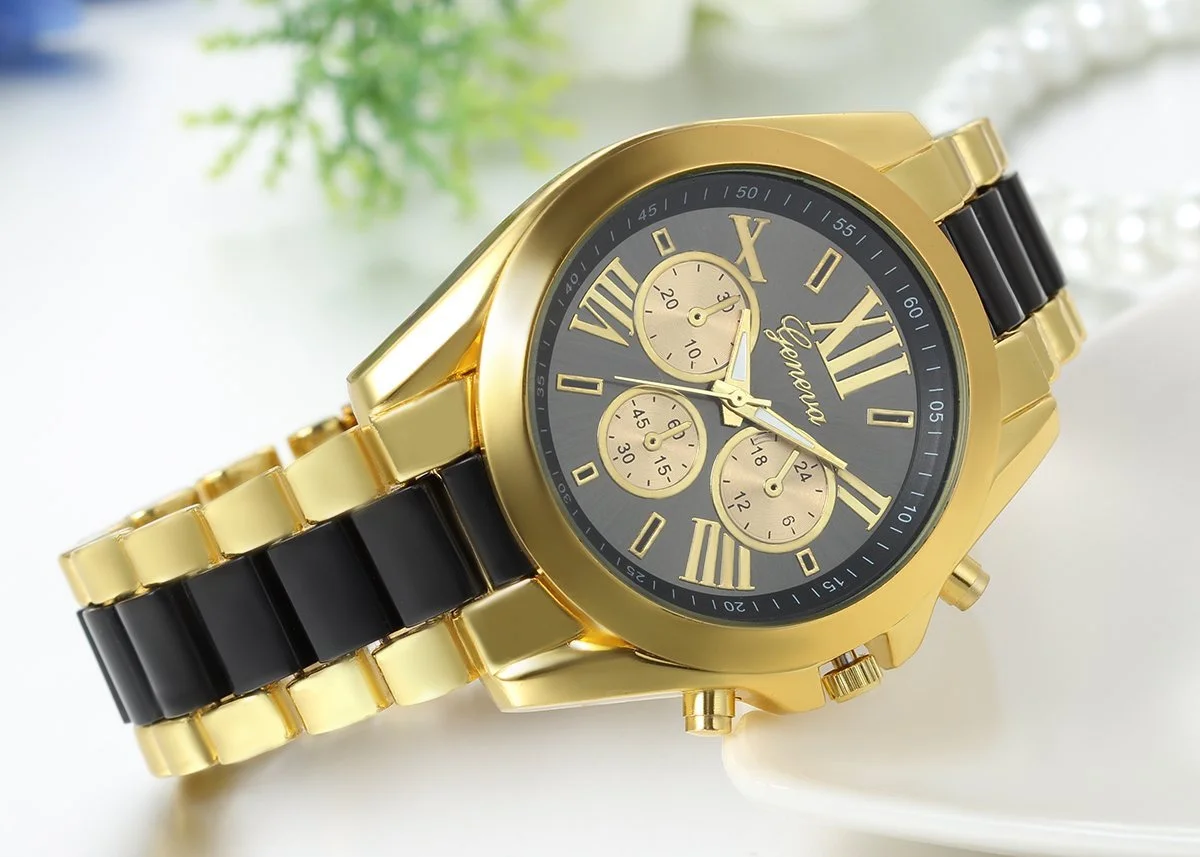 Чоловічий годинник JewelryWe, 3 шт., аналоговий кварцовий, бізнес-кежуал, браслет з нержавіючої сталі, фото №3