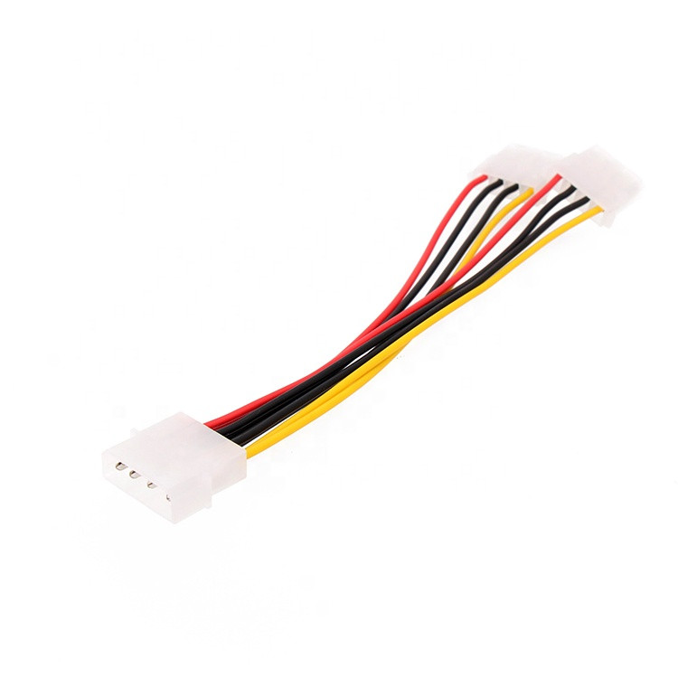 Кабель живлення внутрішній Lucom MoleX 1x2 M/F Splitter 0.20m 4pin Y-form(62.09.8095), фото №2