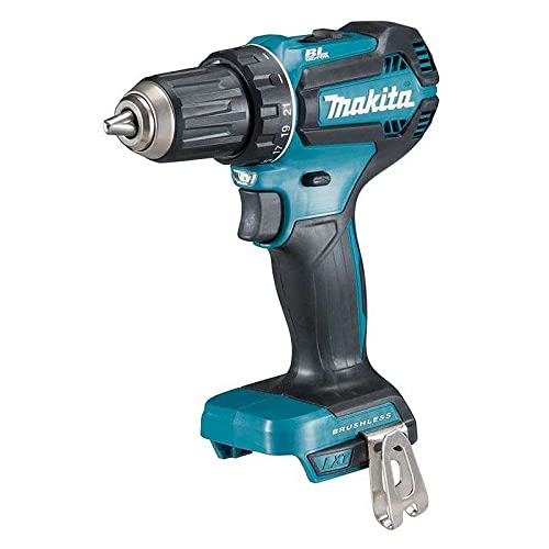 Шуруповерт Makita DDF485RGJ 50Nm BL LXT 18 V + 2 акумулятори 18 В 6 А·год Li-Ion BL1860B + зарядний пристрій DC18RC + валіза Makpac, фото №2