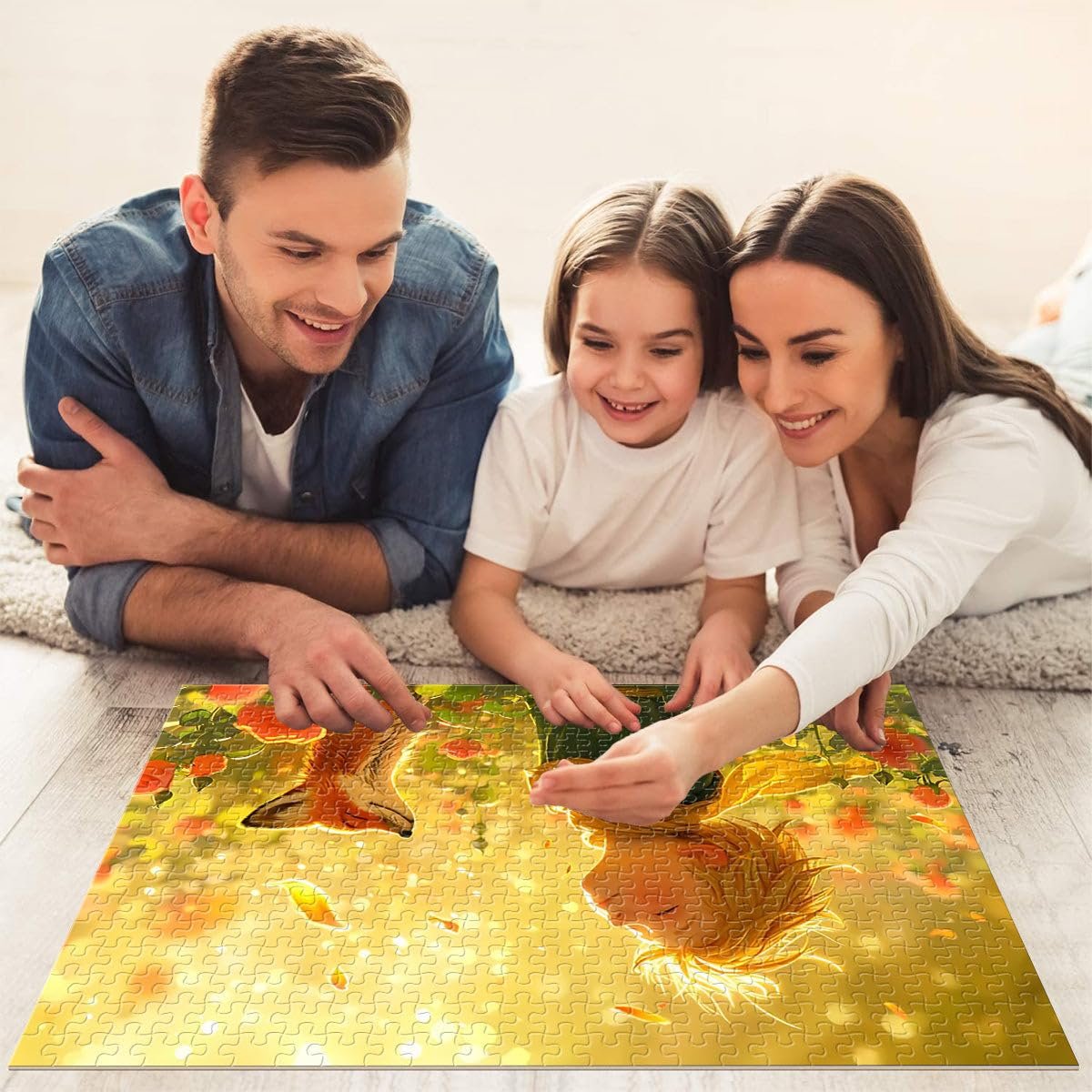 Пазл Маленький принц и лиса 1000 элементов 38 x 26 см, фото №8