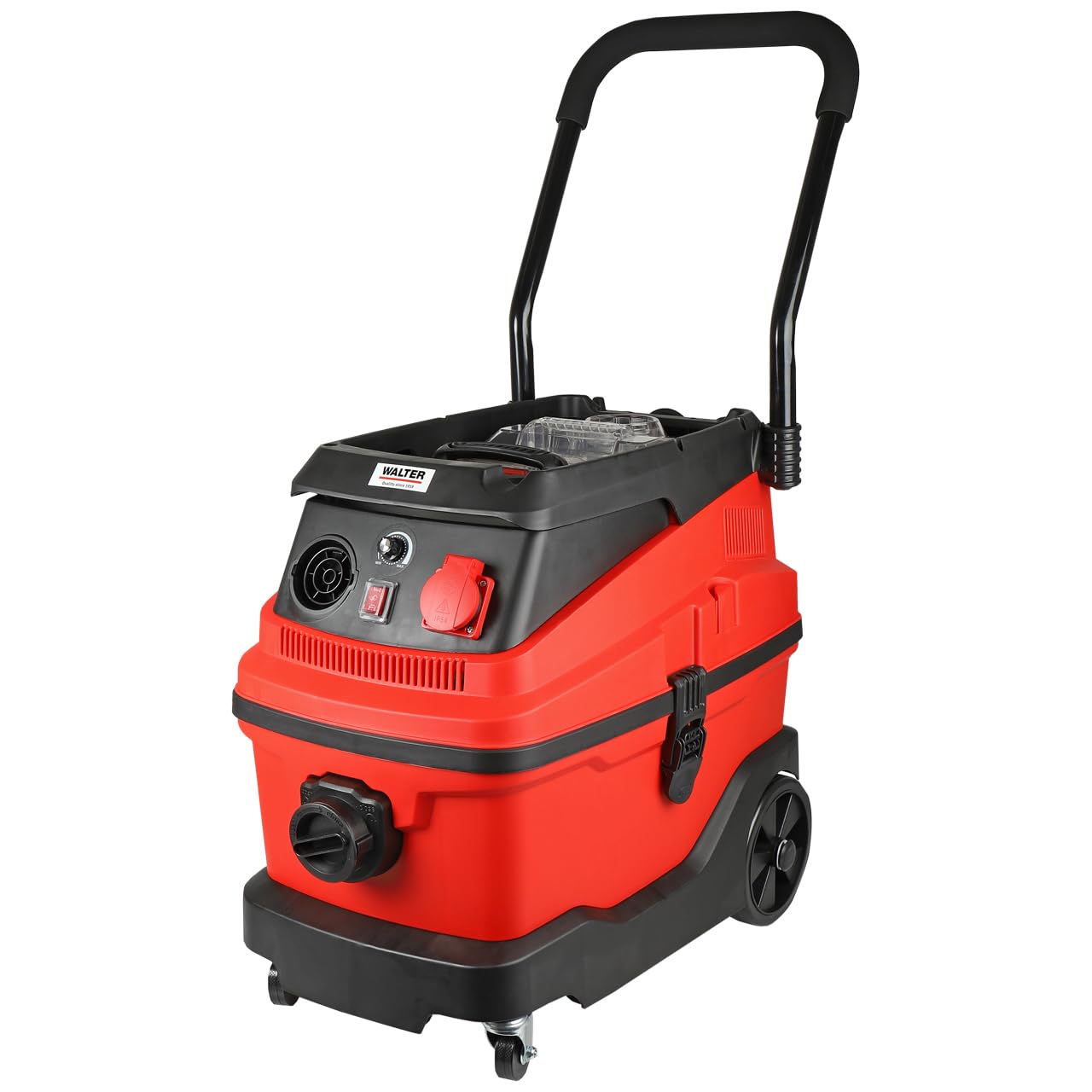 Пилосос WALTER Industrial 3-в-1 з водяним фільтром 1600 Вт 230 В мокрий та сухий з розеткою для синхронної роботи, фото №2