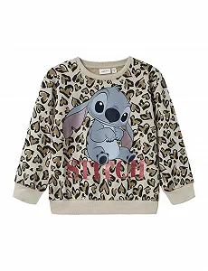 Толстовка NAME IT Nmfjanni Stitch Nreg Sweat Unb Wdi для девочек - Фото 1
