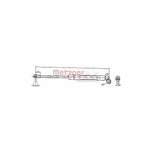 Газова пружина METZGER 2110376 багажника для BMW - Фото 1