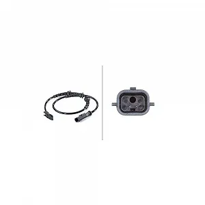 Датчик ABS HELLA 6PU 012 806-231 RENAULT DACIA передня вісь зліва - Фото 1