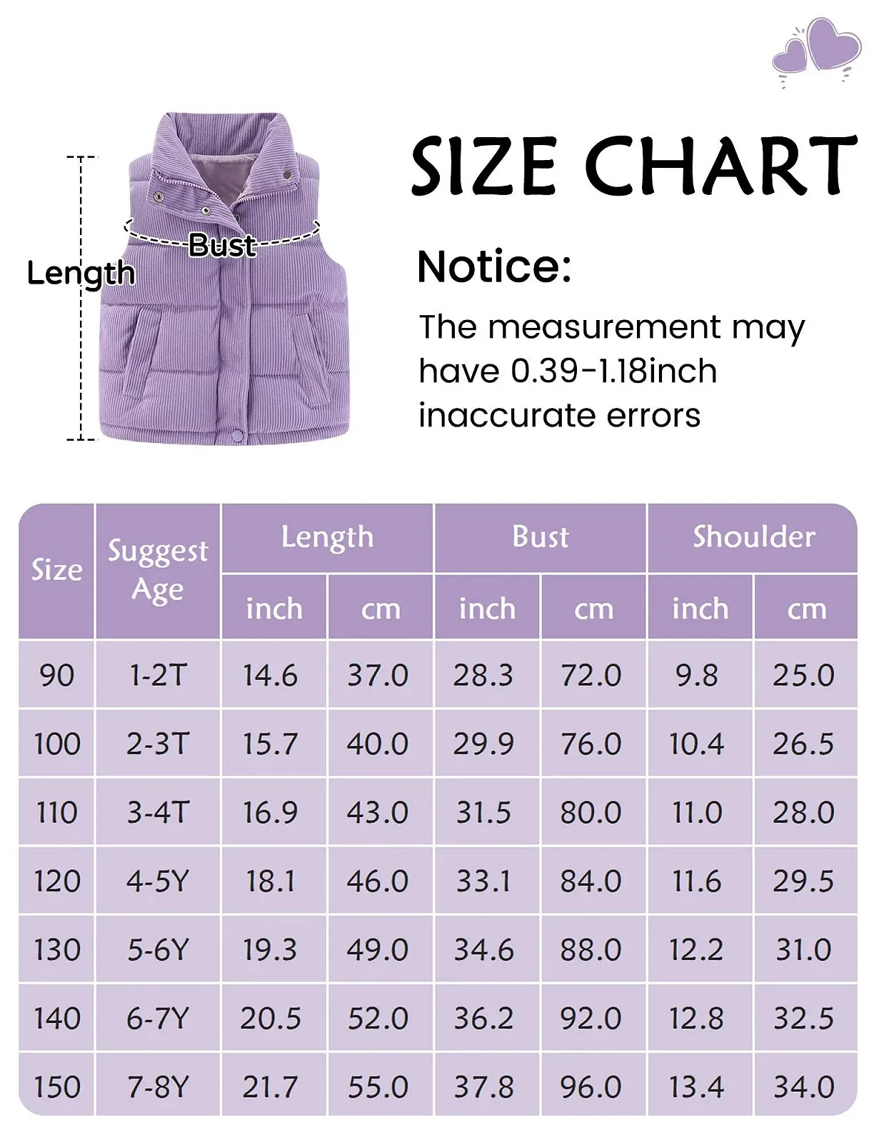 Дитячий зимовий кордуровий пуховий жилет SEAUR для хлопчиків і дівчаток, фото №6