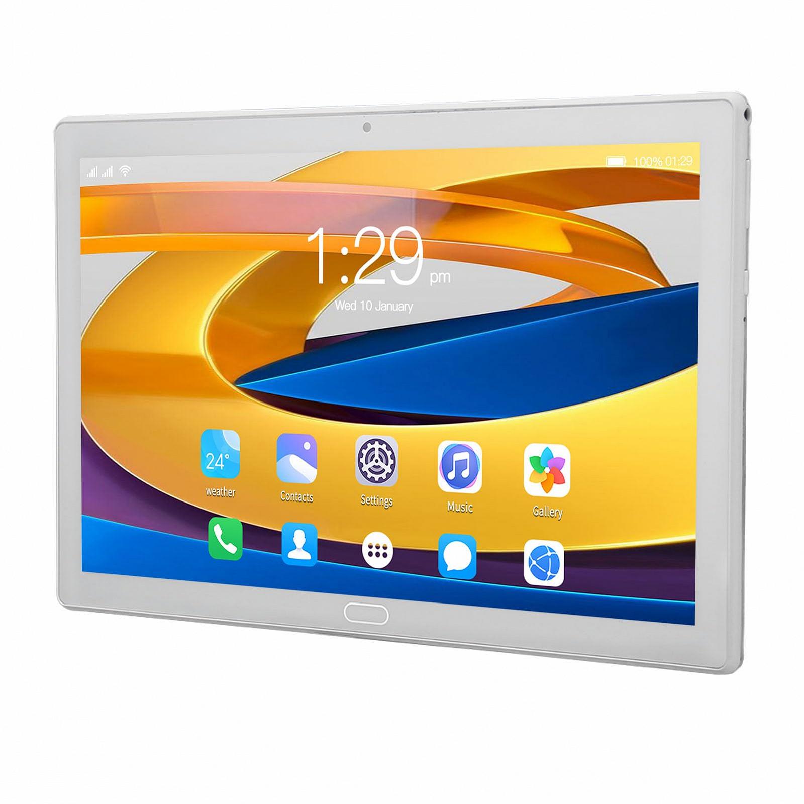 Планшет Jectse 10.1 дюймів з довгим часом роботи, восьмиядерний процесор, HD, 6 ГБ ОЗУ і 128 ГБ ПЗУ (сріблястий), фото №4