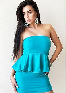 Платье TROLL S Голубой (PVM-139573-Blue) synthetic.ua - Фото 1