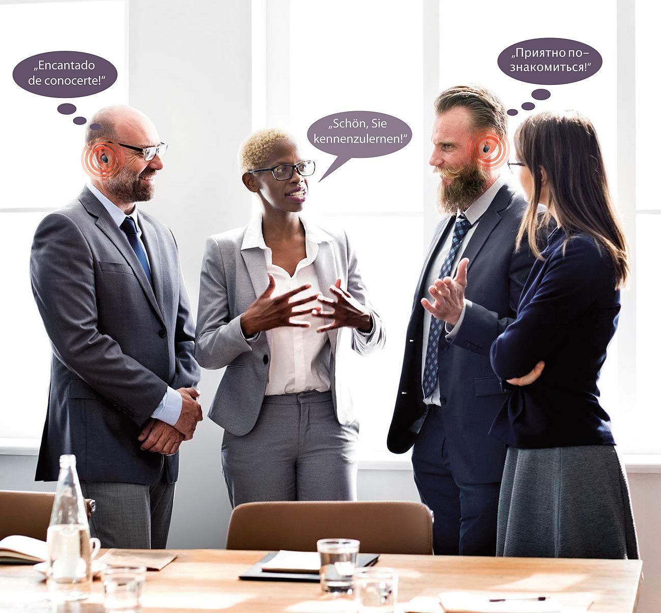 Перекладач Callstel 2-в-1 Live Translator та Моно Гарнітура-Вкладиш з Power Bank та Додатком, фото №5