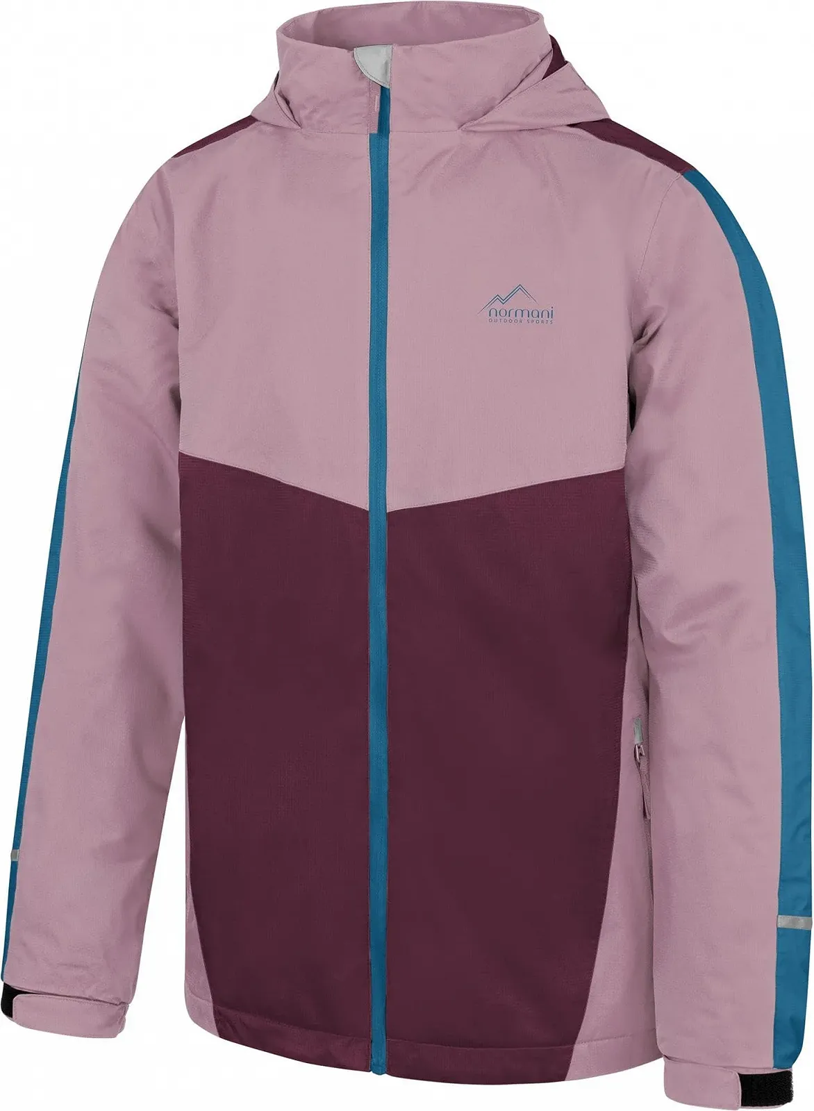 Дитяча дощова куртка з капюшоном normani, без підкладки, фото №2