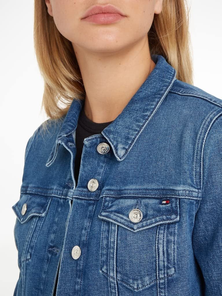 Джинсова куртка Tommy Hilfiger Жіноча, фото №4