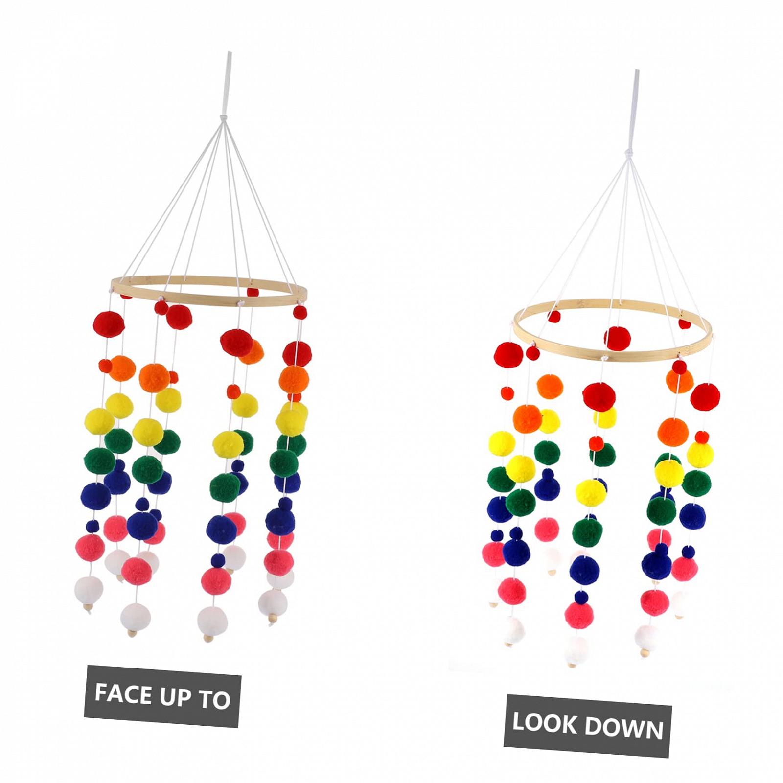 Набор VICASKY Fuzzy Ball Wind Chimes, фото №6