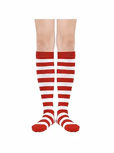 Жіночі гольфи в смужку Rainbow, м'які та зносостійкі synthetic.ua - Фото 1