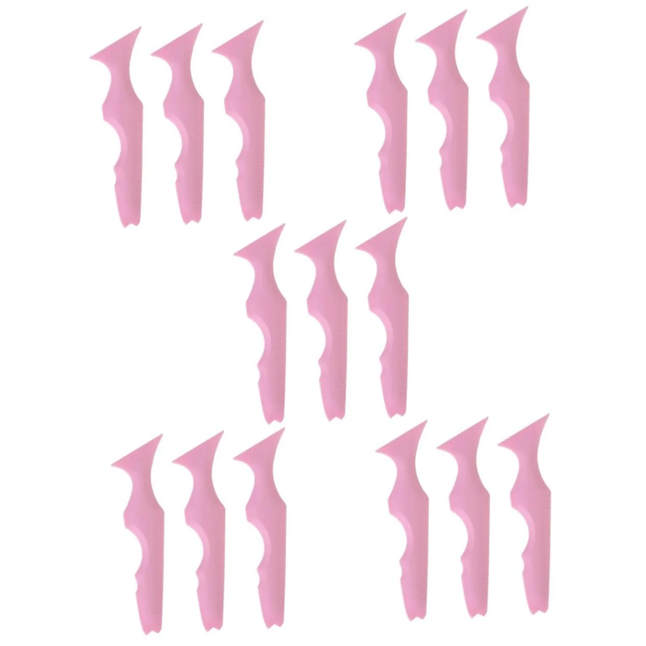 Трафарет для подводки FRCOLOR Силиконовый, 15 штук, фото №1