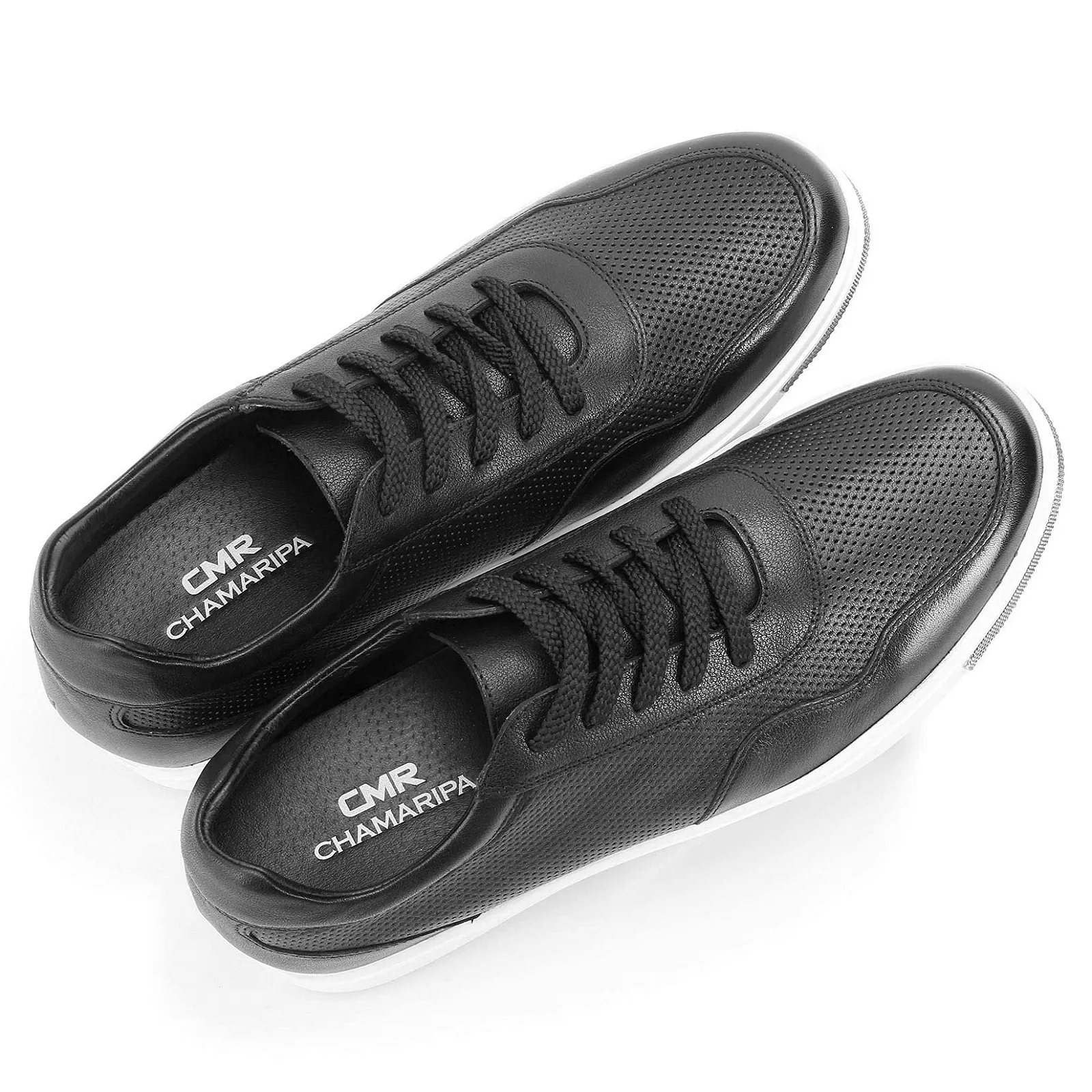 Кросівки CHAMARIPA Збільшення Зросту Чоловічі Дихаючі Сітчасті Шкіряні +6 см - H71C26K175D, фото №3