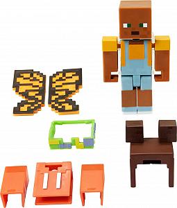 Рухома фігурка Minecraft Creator Series HJG77 10 см + Аксесуари Крила феї - Фото 1