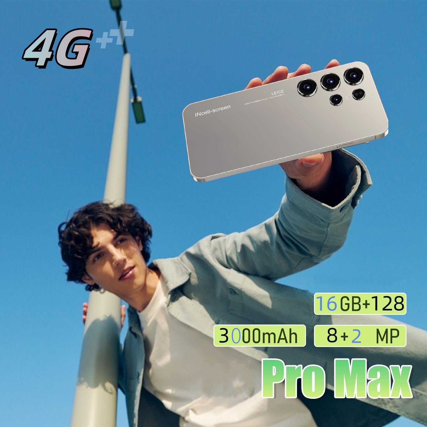 Смартфон Unlock 6.3-дюймовый 2GB/16GB 4G LTE Dual SIM Черный (black89), фото №7