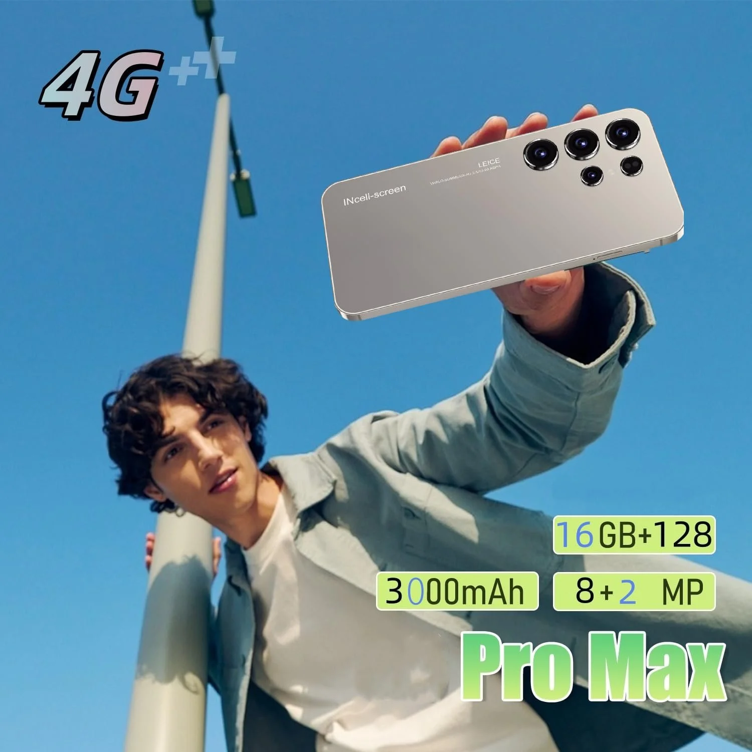 Смартфон 5.0" 2/16GB 4G LTE Dual SIM Beige, фото №2