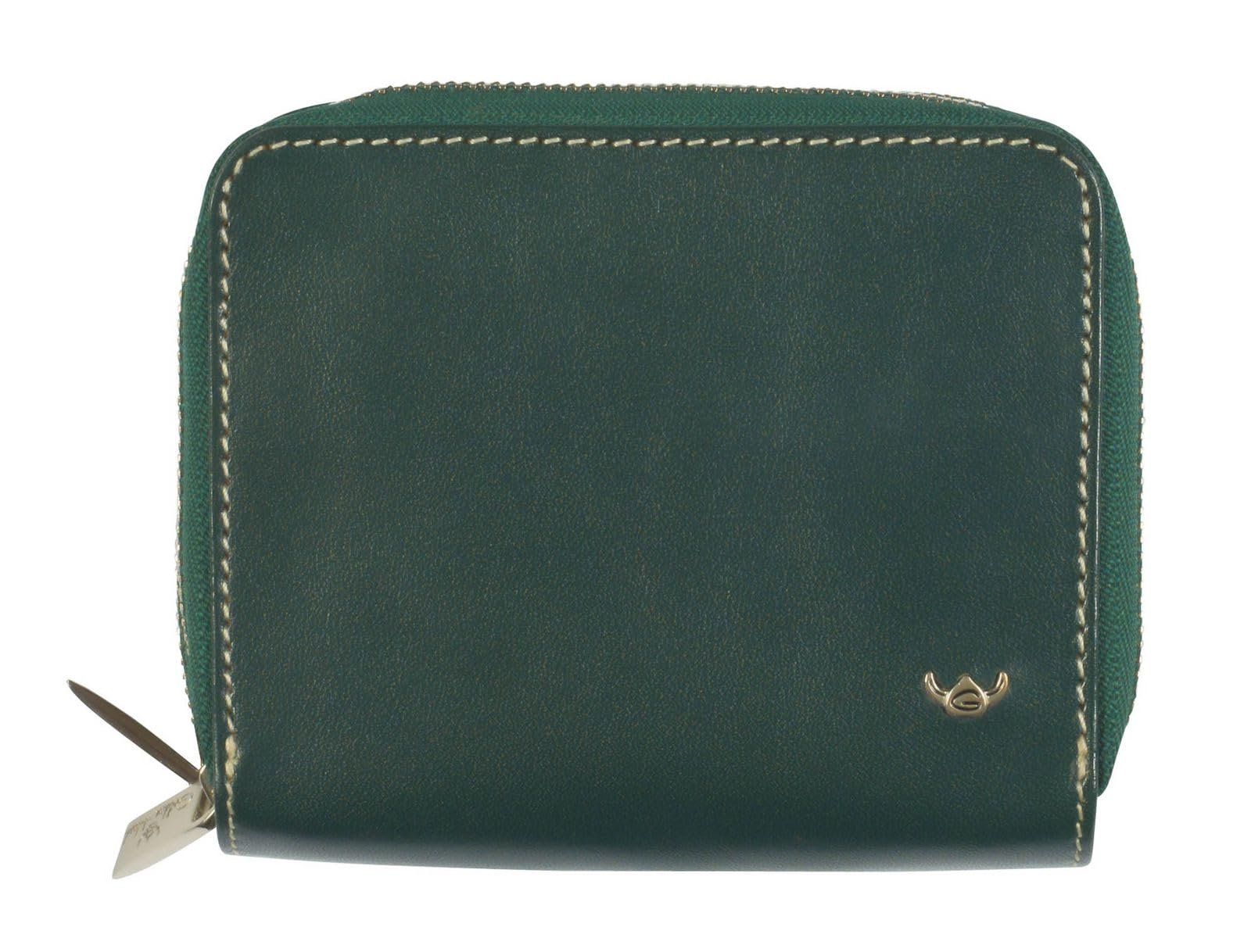 Кошелек Golden Head Venezia Billfold на молнии, отделение для монет на молнии Зеленый, Зеленый, Современный, фото №1