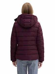 Куртка стёганая TOM TAILOR с съёмным капюшоном, женская synthetic.ua - Фото 1