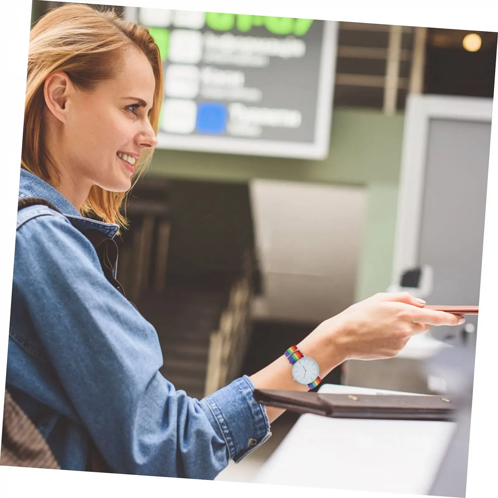 Годинник Чоловічий Кварцовий PartyKindom Сріблястий, фото №8 Годинник Чоловічий Кварцовий PartyKindom Сріблястий, фото №8