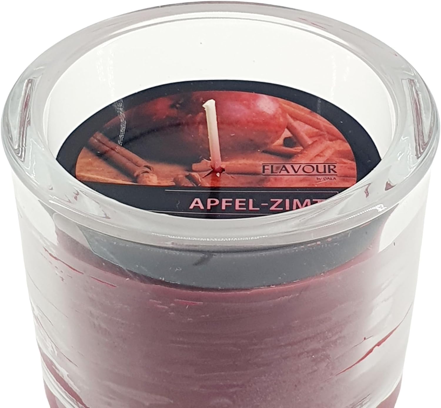 Набір 4 GALA Flavour Gala Candle Ароматичні свічки у склі Яблуко Кориця, фото №6