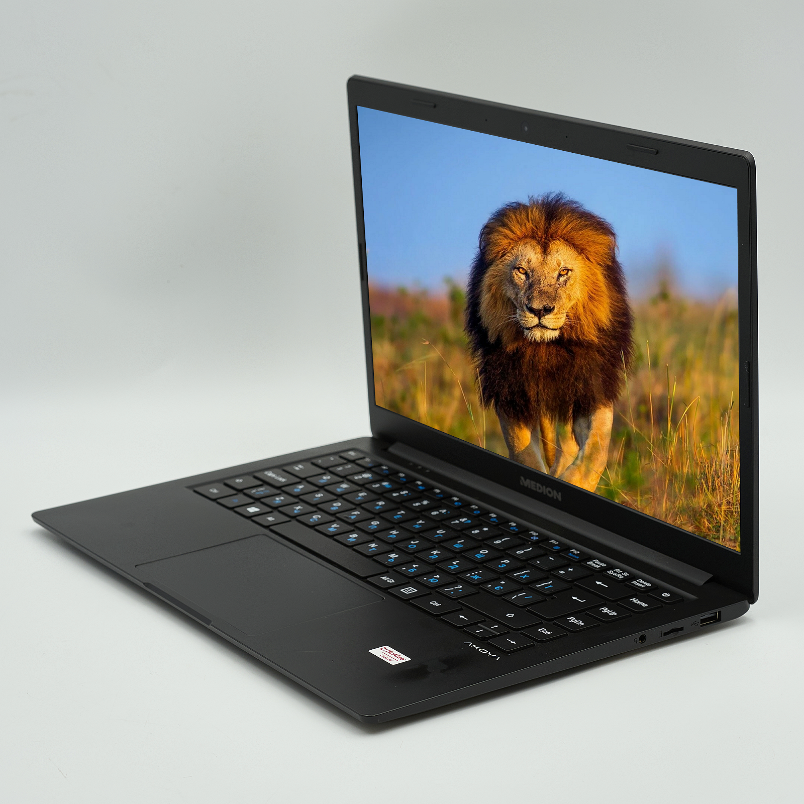 Ноутбук Medion AKOYA E4251 Intel Pentium N5030 8 ГБ ОЗУ 128 ГБ SSD Intel UHD Graphics Металл Б/У Win10 14", фото №3